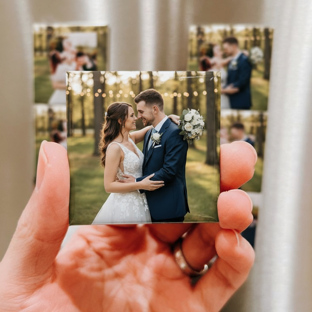 Personalisierte Fotomagnete 5x5cm